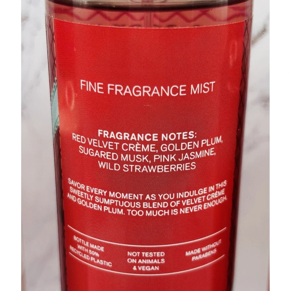 Bath & Body Works Velvet Sugar 3pc Set Fragrance Mist Lotion Body Wash